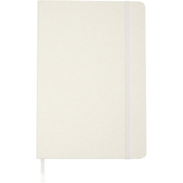 Logotrade promotional merchandise photo of: Bass A5 recycled hard cover notebook with lined pages